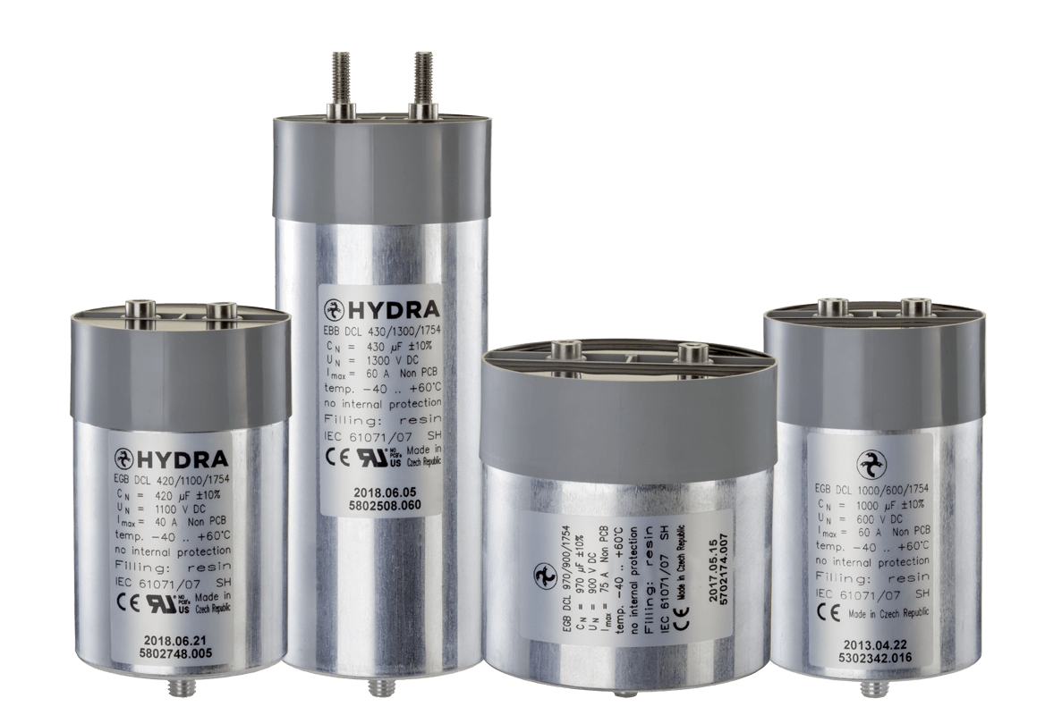 HYDRA DC link & power electronics capacitors